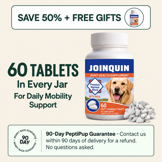 PeptiPup Save 50% plus free gifts and 90-day guarantee