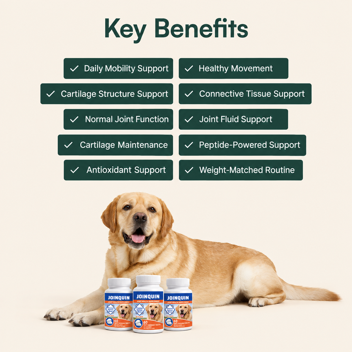 PeptiPup key mobility support benefits